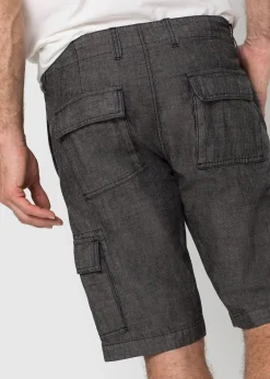 Bermuda cargo loose, 100% coton