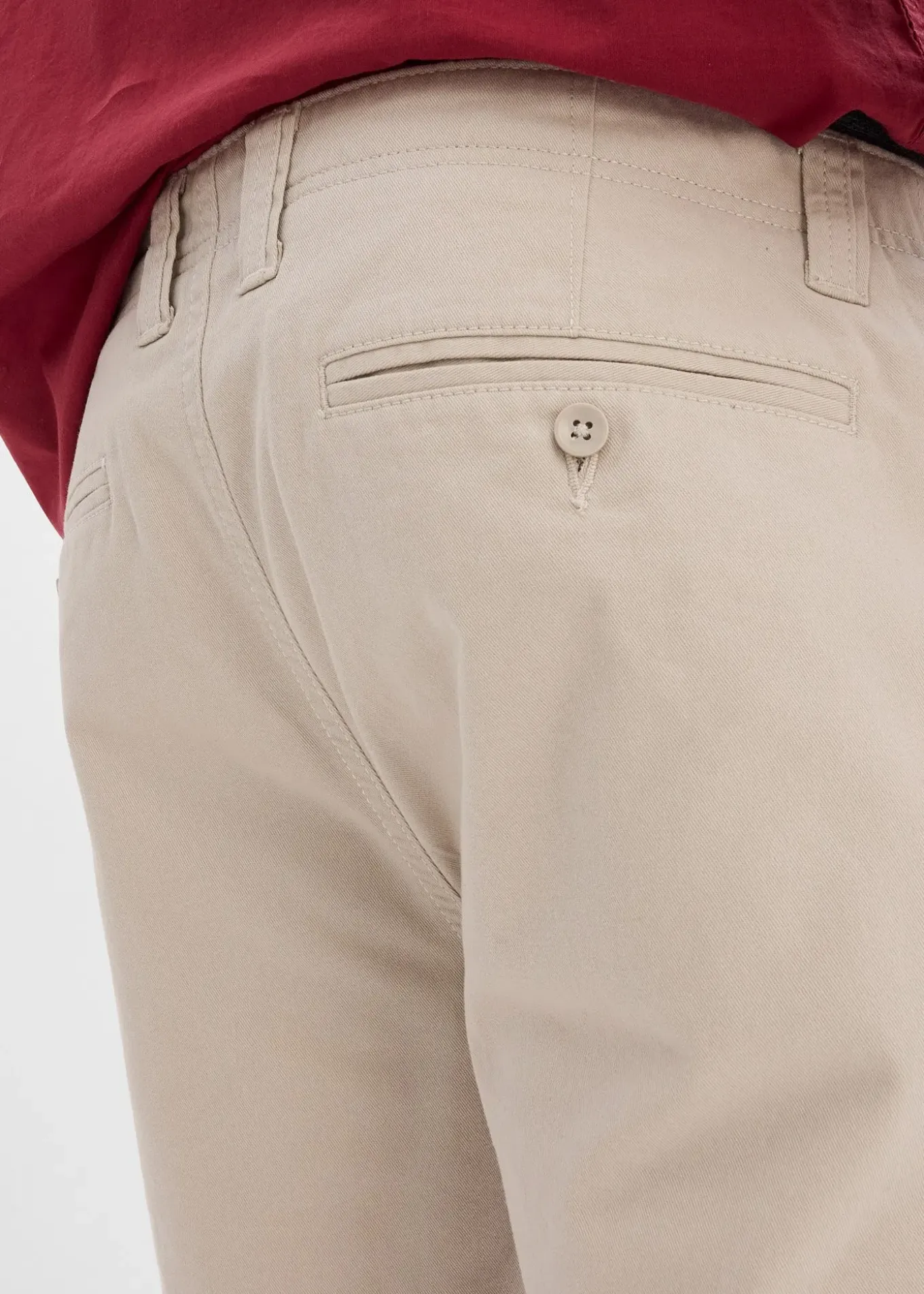 Bermuda chino 100% coton, regular