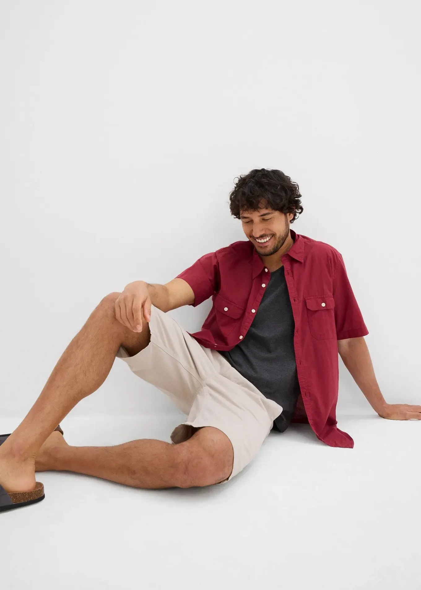 Bermuda chino 100% coton, regular