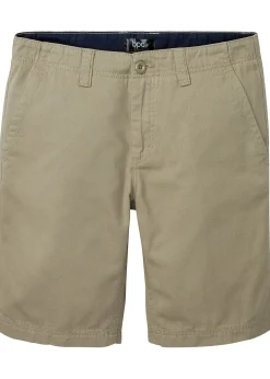 Bermuda chino 100% coton, regular