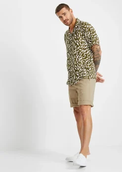 Bermuda chino 100% coton, regular