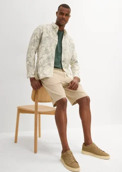 Bermuda chino à pinces, Regular