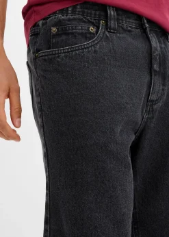 Bermuda classique en jean avec taille élastiquée