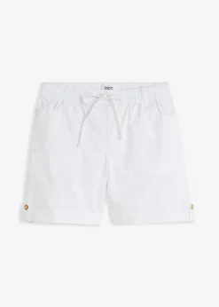 Bermuda coton avec taille élastiquée