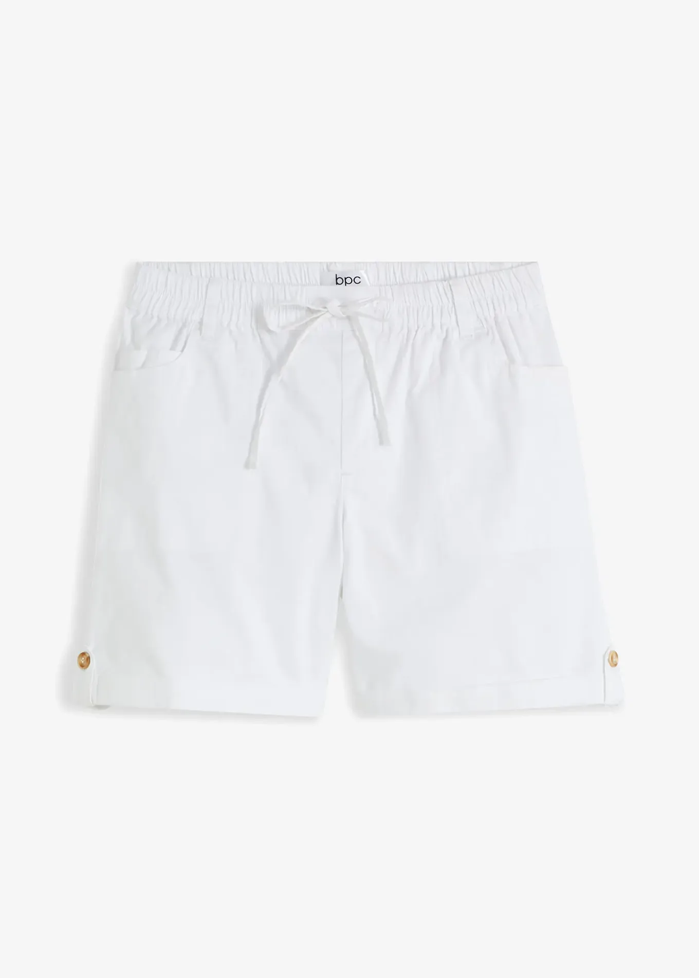 Bermuda coton avec taille élastiquée