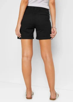 Bermuda coton avec taille élastiquée