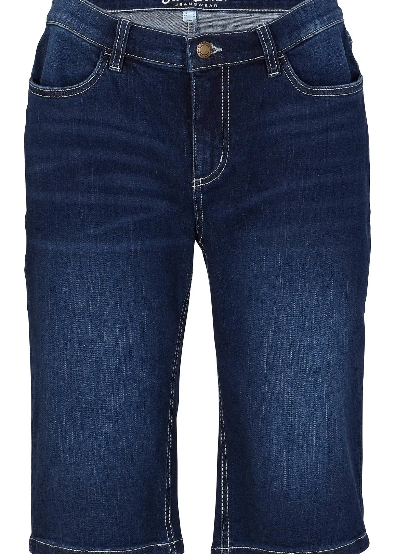 Bermuda en jean confort stretch