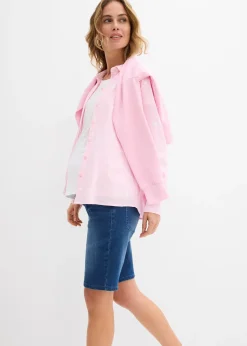 Bermuda en jean de grossesse