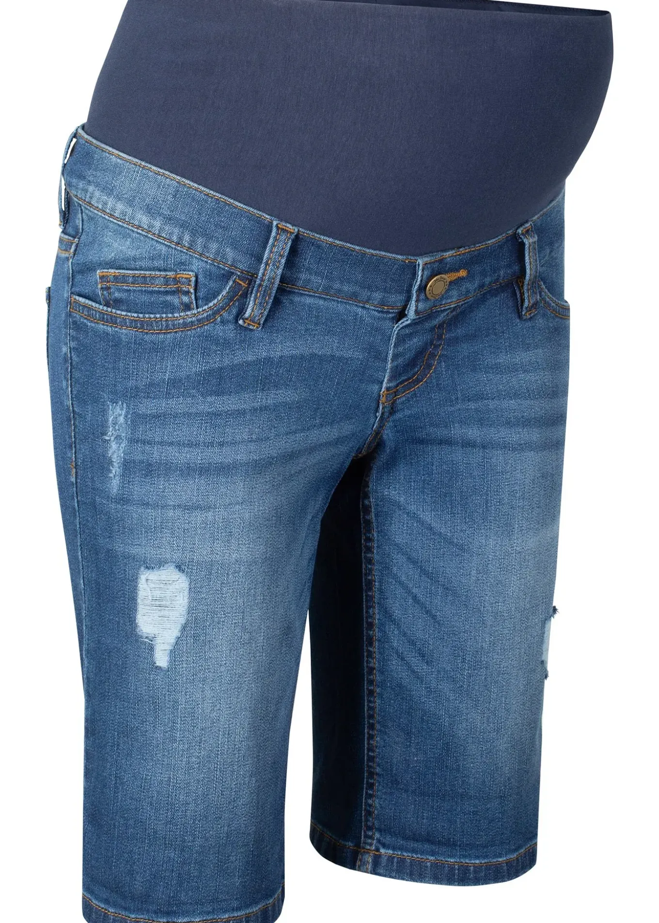 Bermuda en jean de grossesse, Regular