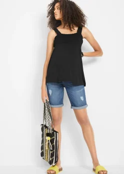 Bermuda en jean de grossesse, Regular