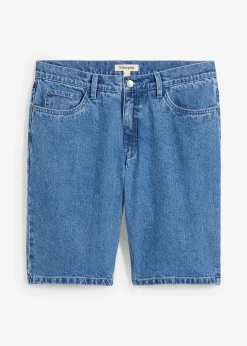 Bermuda en jean extensible, loose