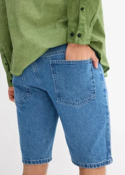 Bermuda en jean extensible, loose