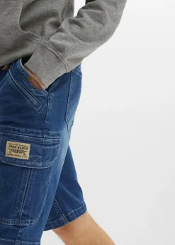 Bermuda en jean extensible, Regular