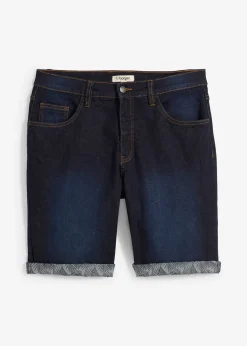 Bermuda en jean extensible, Regular