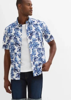 Bermuda en jean extensible, Regular