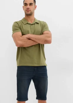 Bermuda en jean extensible, slim