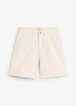 Bermuda en jean, taille mi-haute