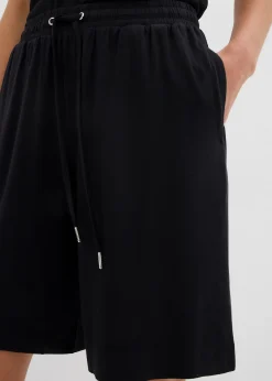 Bermuda en jersey de viscose fluide