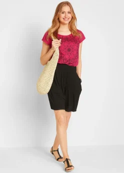 Bermuda en jersey viscose