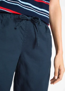 Bermuda en lin majoritaire