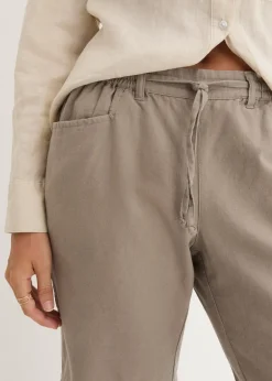 Bermuda en lin majoritaire