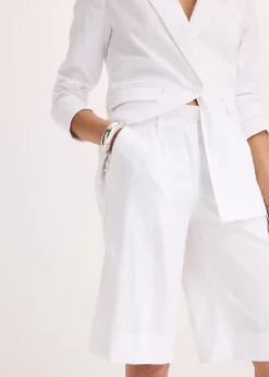 Bermuda en lin mélangé