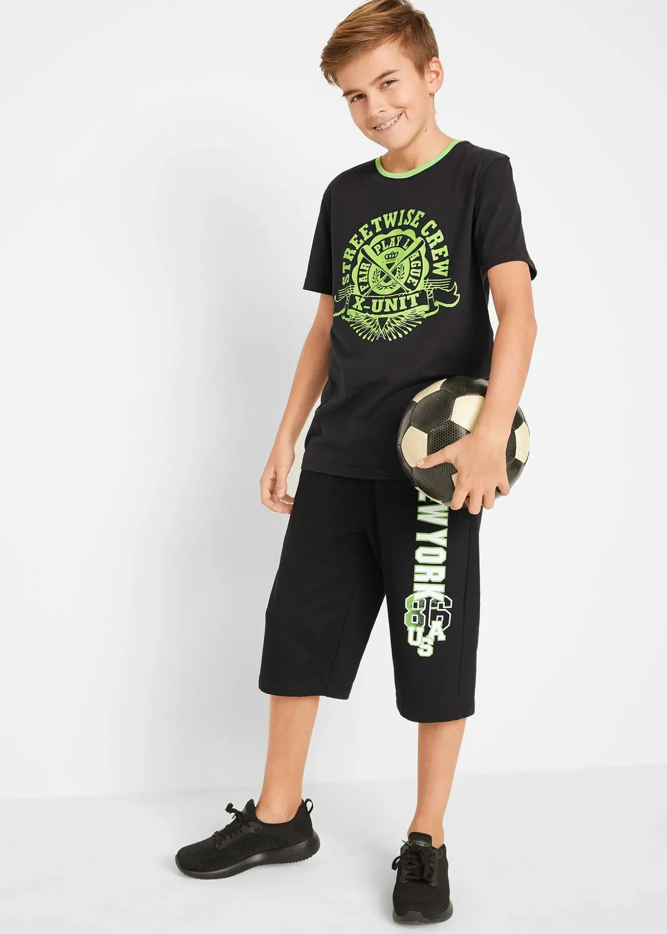 Bermuda en molleton 100% coton