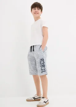 Bermuda en molleton doux, coton mélangé