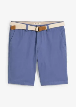 Bermuda extensible avec ceinture, Regular