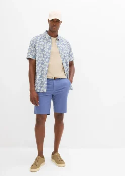 Bermuda extensible avec ceinture, Regular