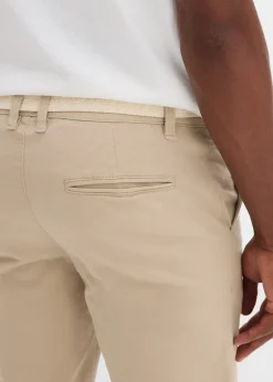 Bermuda extensible avec ceinture, Regular