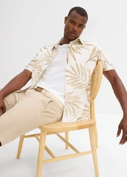 Bermuda extensible avec ceinture, Regular