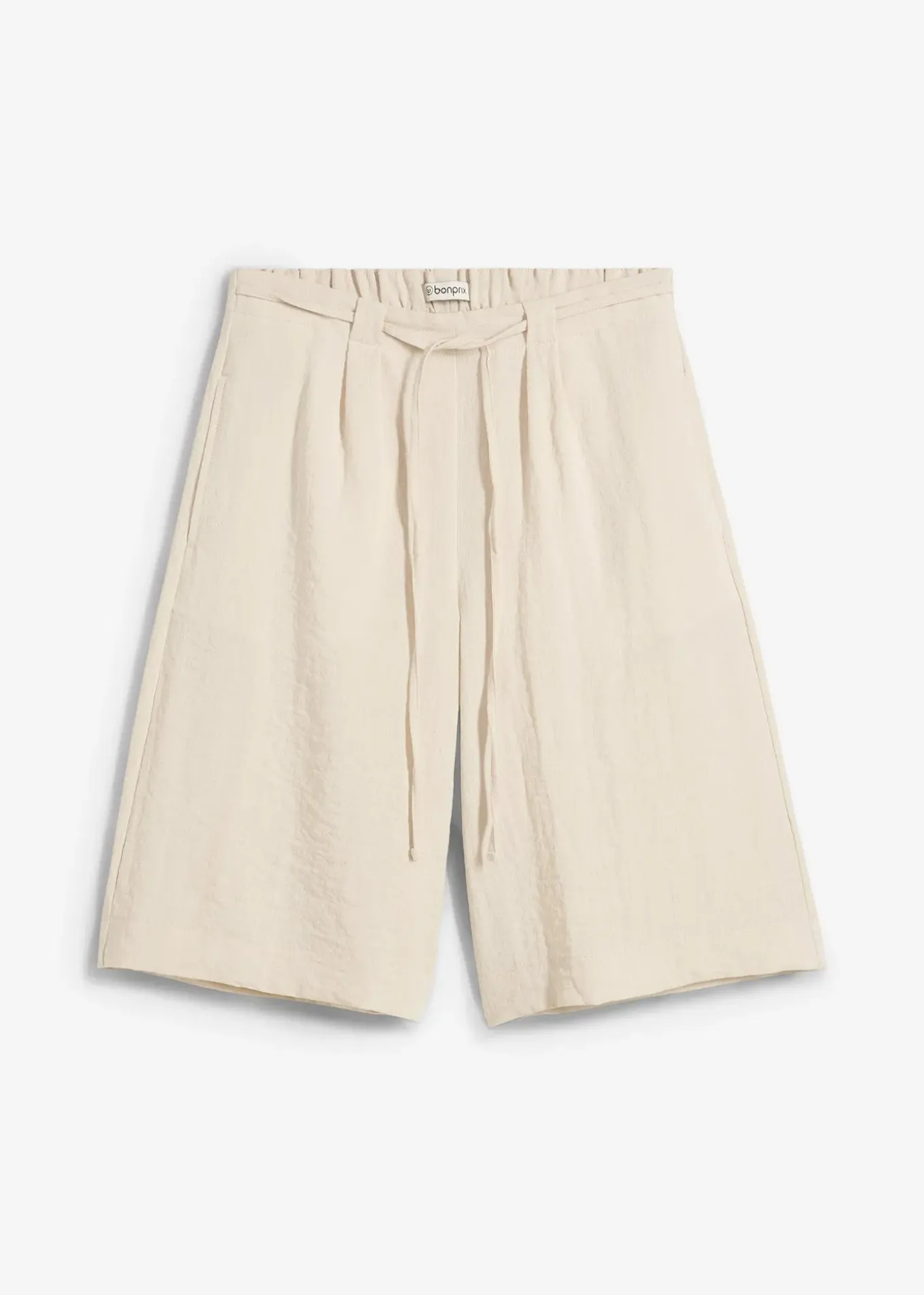 Bermuda fluide en viscose mélangée