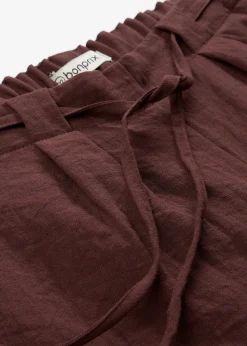 Bermuda fluide en viscose mélangée