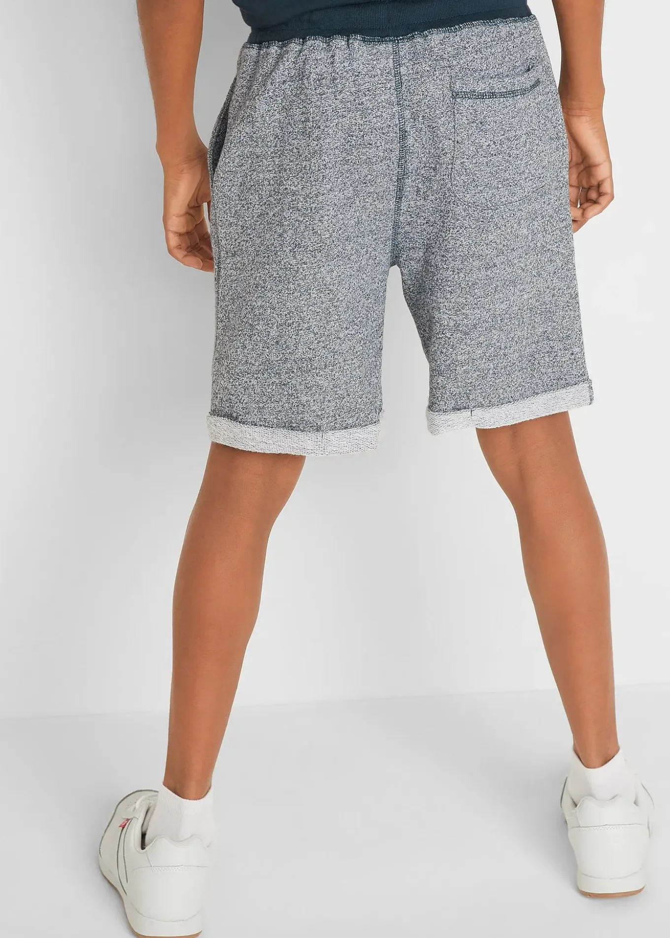 Bermuda imitation jean