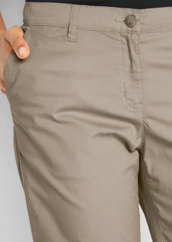 Bermuda long à taille élastiquée