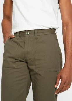 Bermuda long avec poches plaquées, Regular Fit