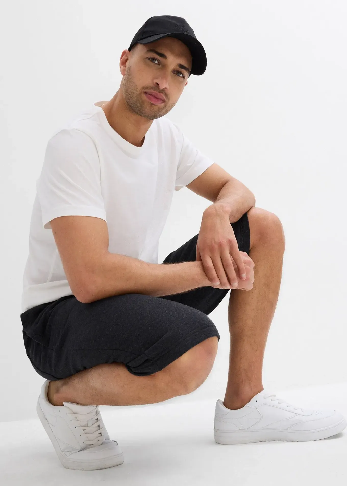 Bermuda long en molleton