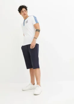 Bermuda long en molleton