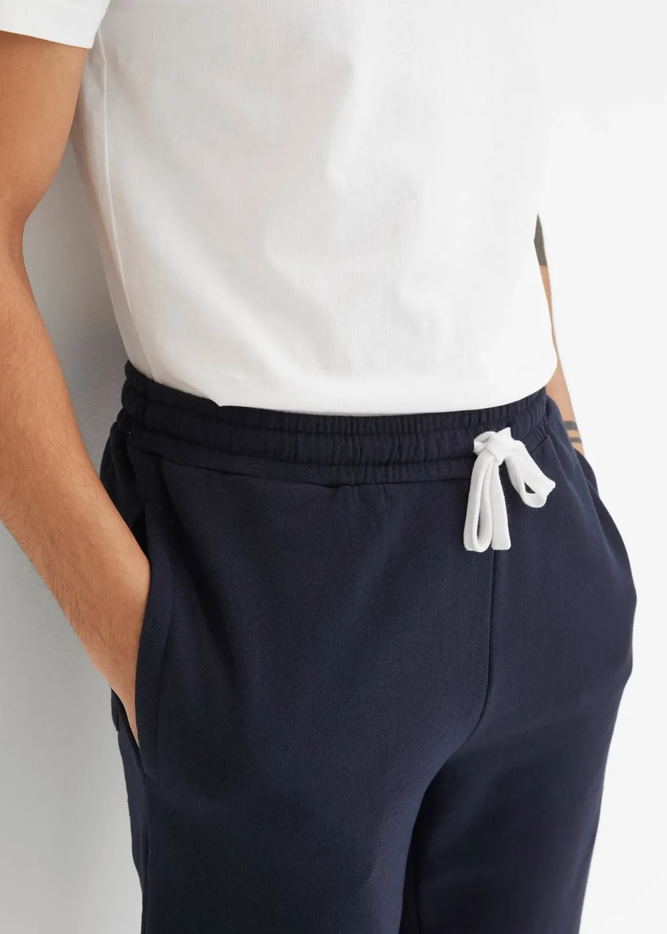 Bermuda long en molleton