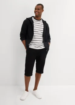 Bermuda long et ample en gaze de coton