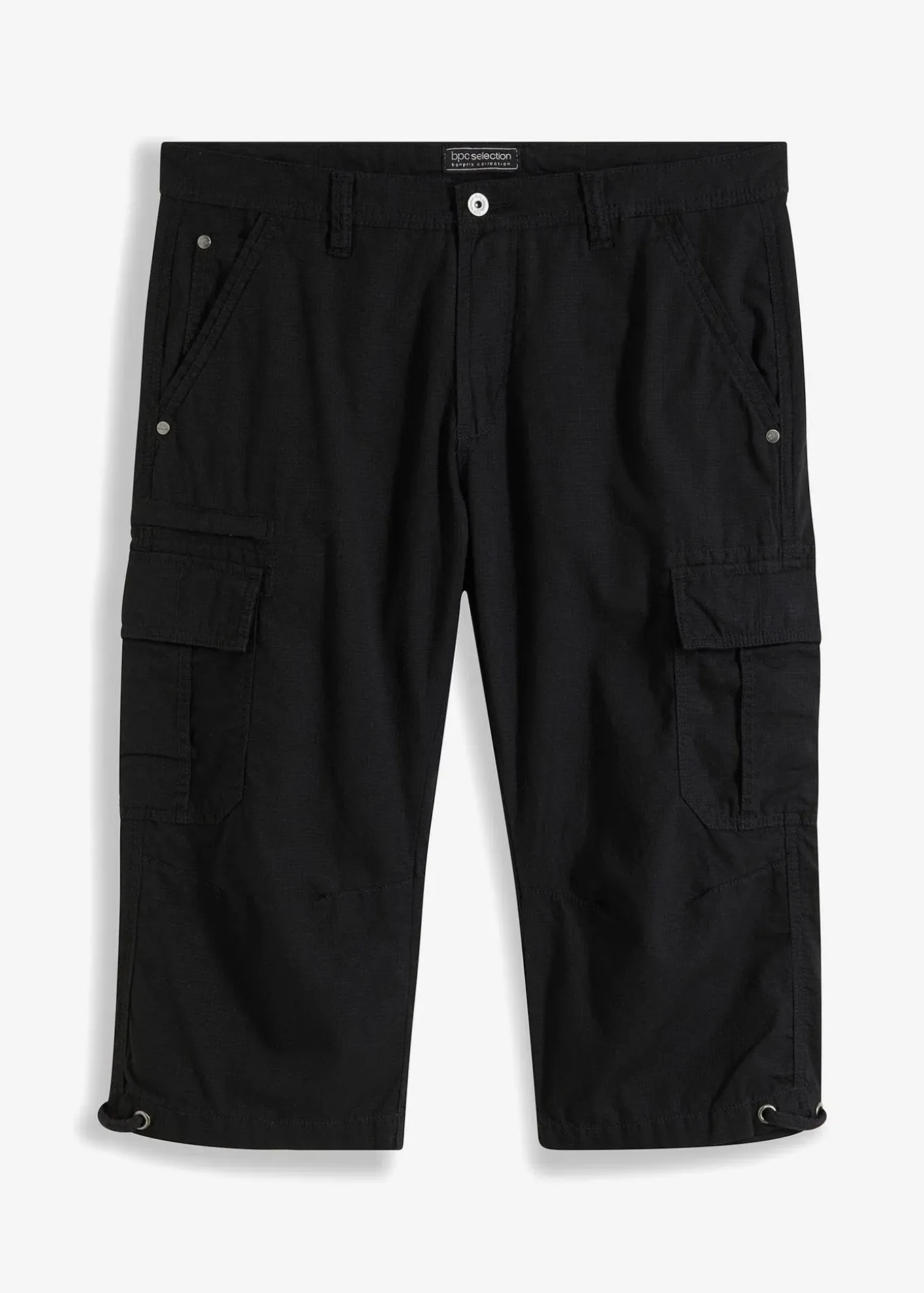 Bermuda long poches cargo regular 100% coton