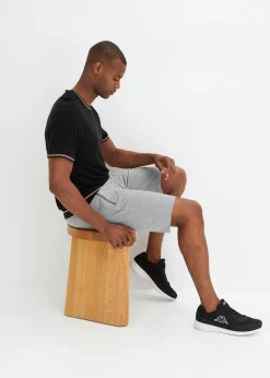 Bermuda sweat avec poches latérales zippées