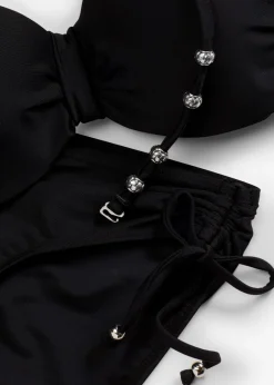 Bikini balconnet (ens. 2 pces) avec paire de bretelles dos nu supplémentaire