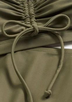 Bikini brassière (ens. 2 pces) avec liens à nouer