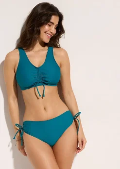 Bikini brassière (ens. 2 pces) avec liens à nouer