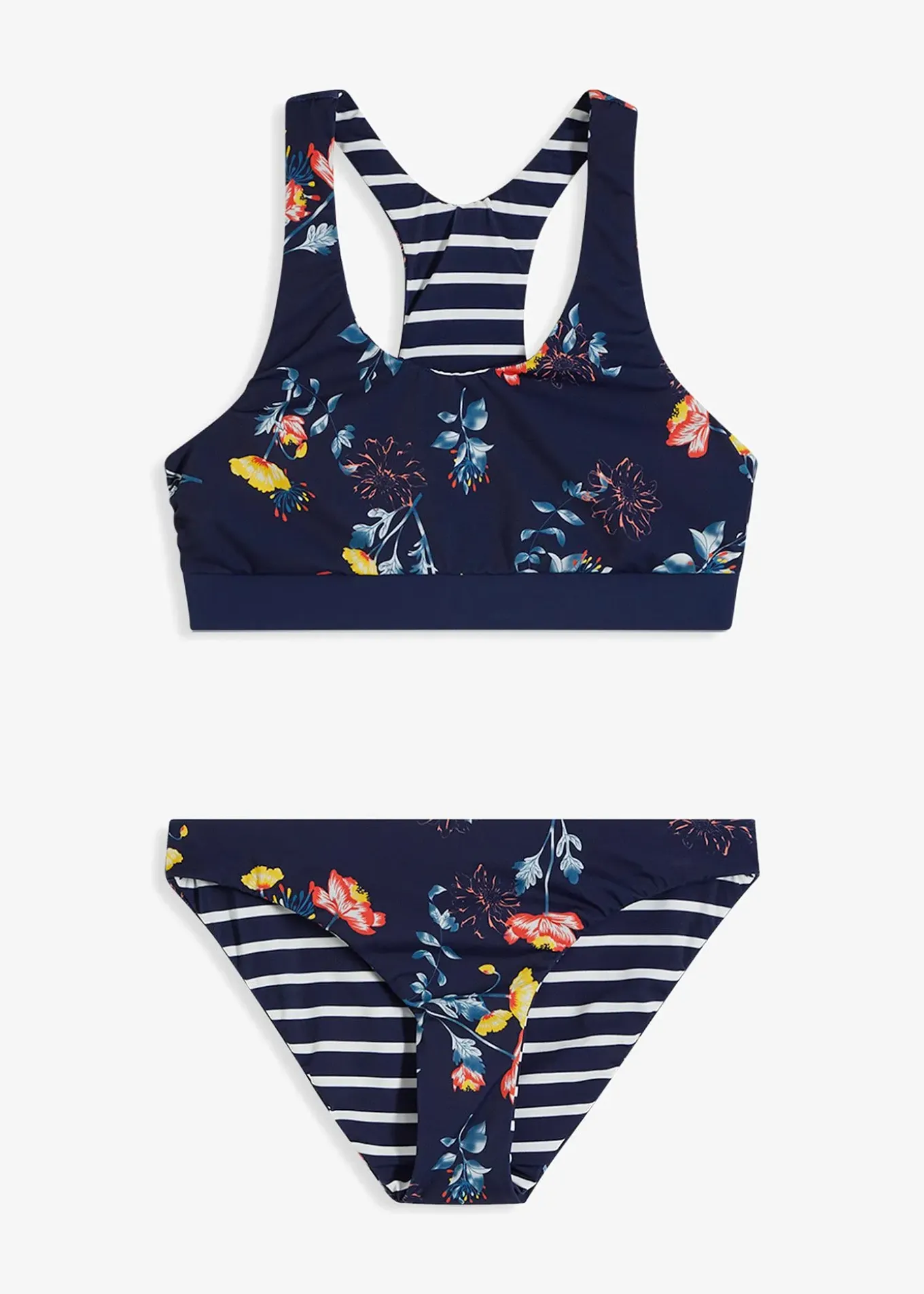 Bikini brassière réversible (ens. 2 pces)