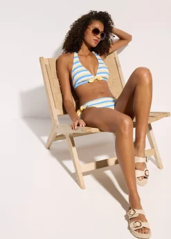 Bikini dos nu (ens. 2 pces) à nouettes