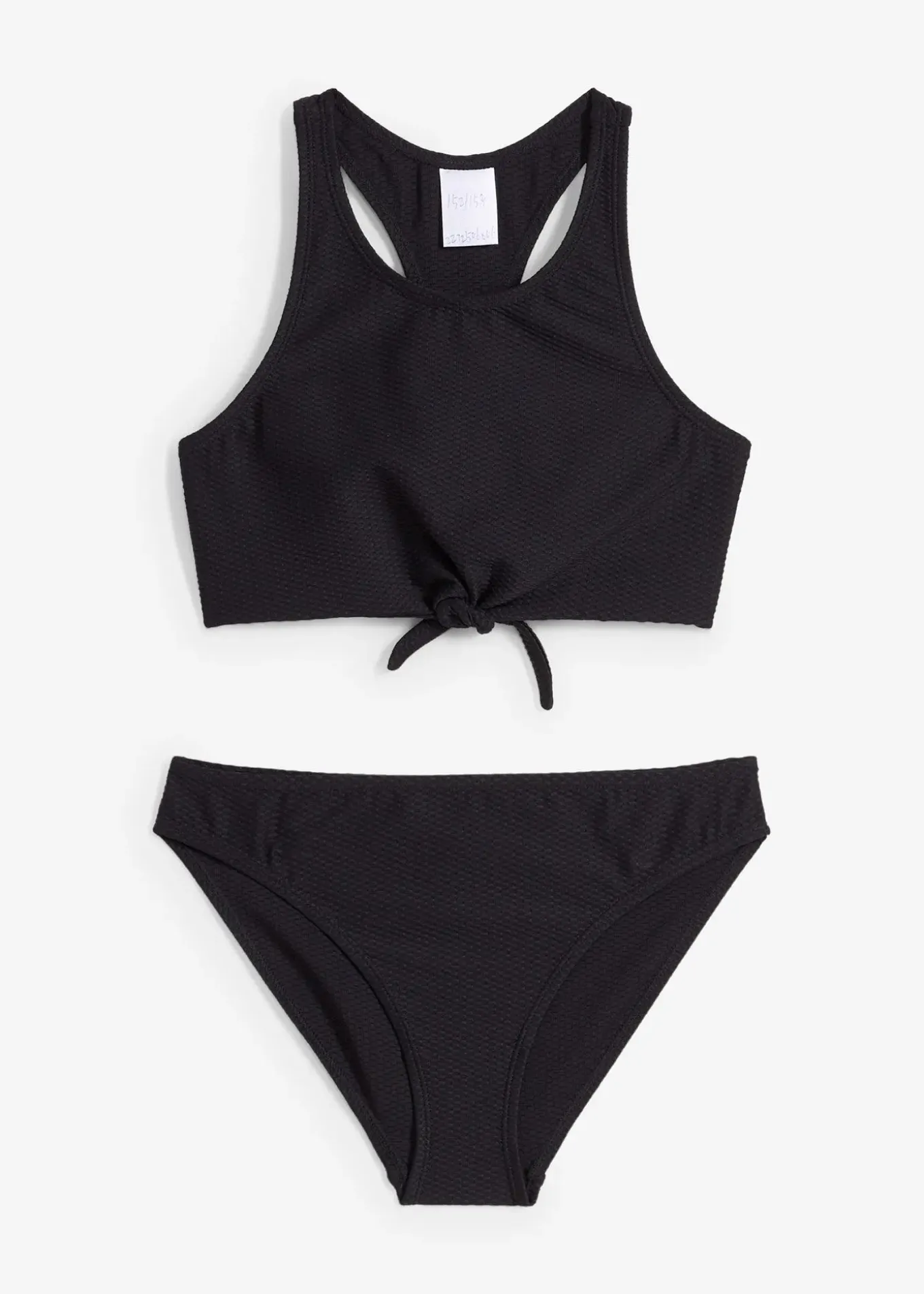 Bikini en matière texturée (ens. 2 pces)