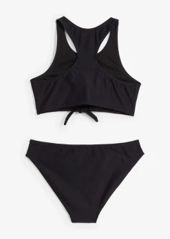 Bikini en matière texturée (ens. 2 pces)
